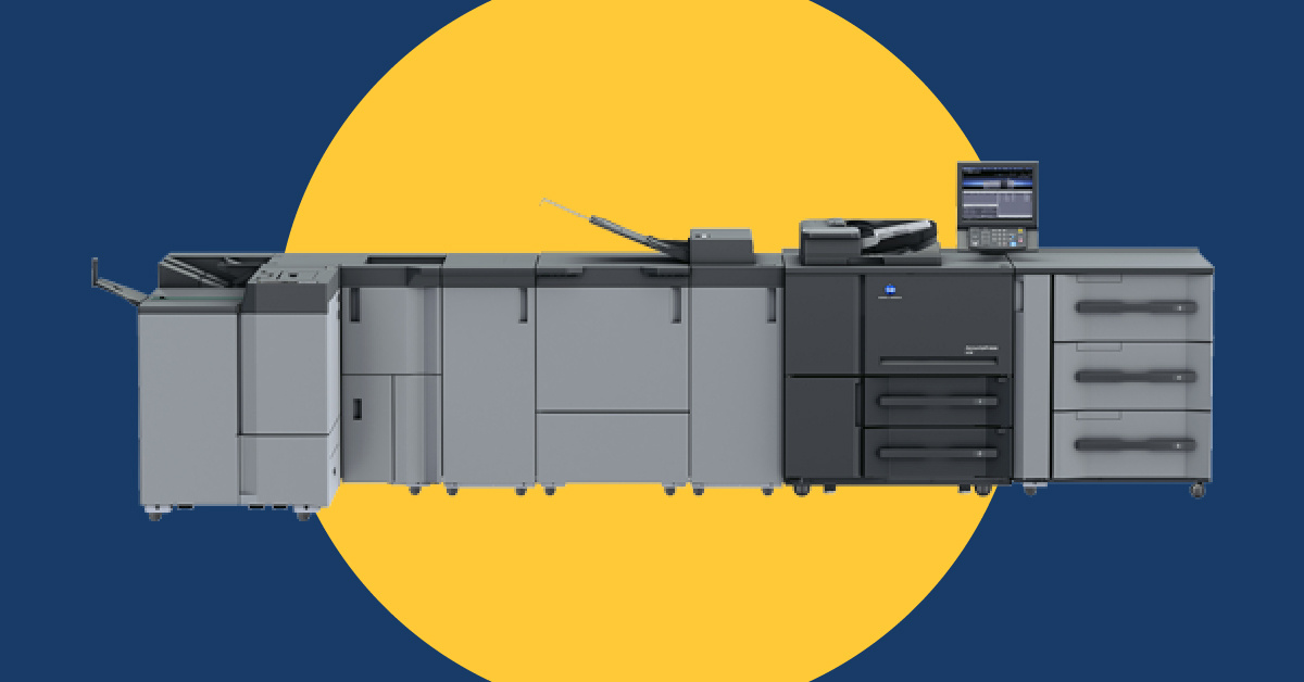 A Konica Minolta production printer