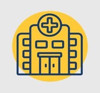 Hospital building. 