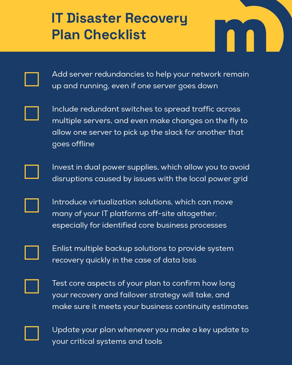 Disaster Checklist