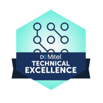Mitel Badge - Technical Excellence